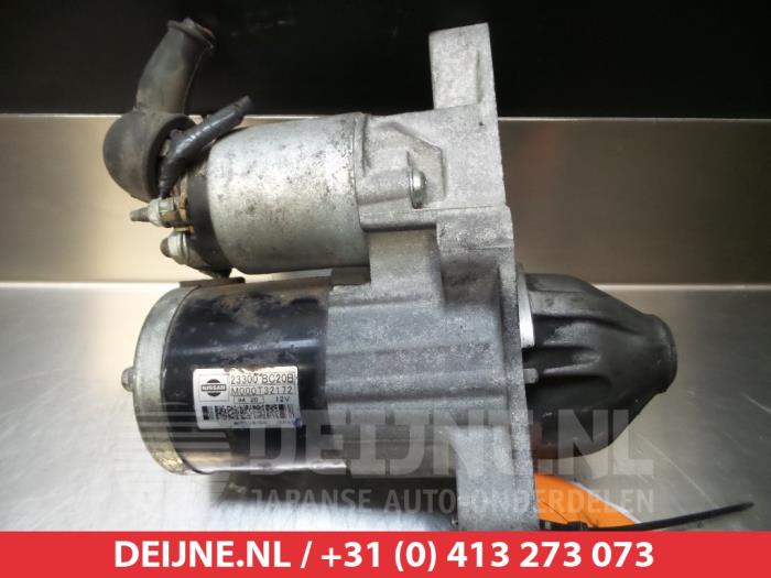 Używane Rozrusznik Nissan Cube (Z12) 1.6 16V Cena € 35,00 Procedura marży oferowane przez V.Deijne Jap.Auto-onderdelen BV