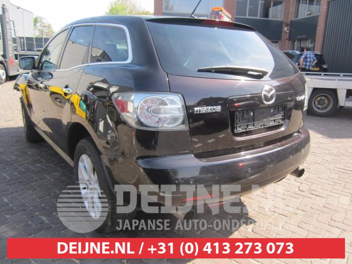 Używane Tylna klapa Mazda CX-7 2.3 MZR DISI Turbo 16V AWD Cena € 150,00 Procedura marży oferowane przez V.Deijne Jap.Auto-onderdelen BV