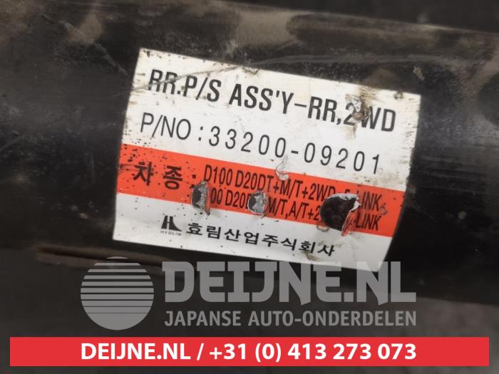 Zwischenachse van een SsangYong Kyron 2.0 M 200 Xdi 16V 4x2 2006