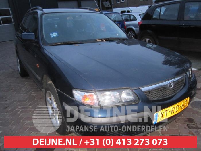 Używane Grill Mazda 626 (GW19) 1.8i 16V Cena € 25,00 Procedura marży oferowane przez V.Deijne Jap.Auto-onderdelen BV
