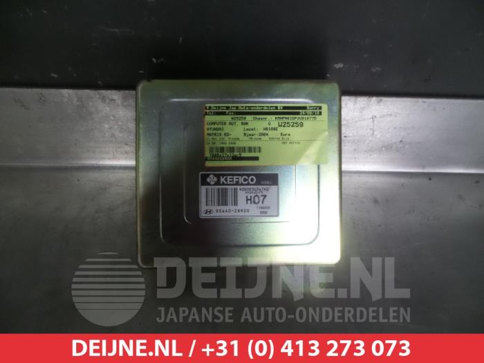 Used Automatic gearbox computer Hyundai Matrix 1.8 16V Price € 75,00 Margin scheme offered by V.Deijne Jap.Auto-onderdelen BV