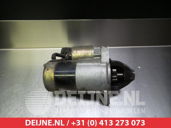 Begagnade Startmotor Mazda Demio (DW) 1.3 16V Pris € 20,00 Marginaltabell erbjuds av V.Deijne Jap.Auto-onderdelen BV