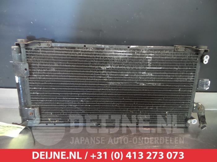 Air conditioning condenser from a Toyota Corolla (EB/ZZ/WZ/CD) 1.6 16V VVT-i 2000