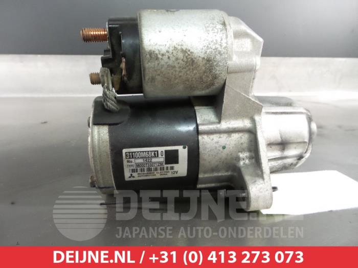 Used Starter Nissan Pixo (D31S) 1.0 12V Price € 25,00 Margin scheme offered by V.Deijne Jap.Auto-onderdelen BV