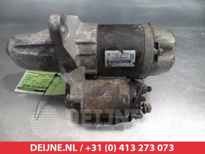 Usagé Démarreur Subaru Legacy Touring Wagon (BP) 2.5 16V Prix € 25,00 Règlement à la marge proposé par V.Deijne Jap.Auto-onderdelen BV