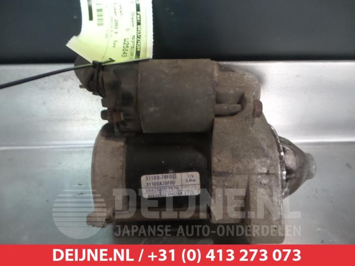 Begagnade Startmotor Suzuki Alto (RF410) 1.1 16V Pris € 15,00 Marginaltabell erbjuds av V.Deijne Jap.Auto-onderdelen BV