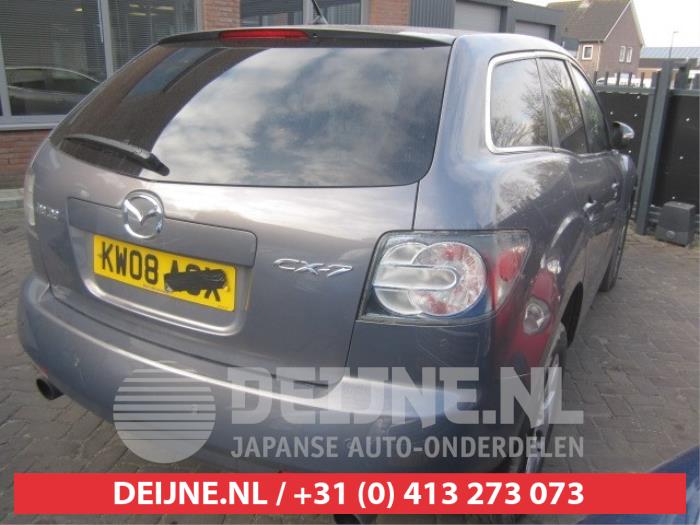 Używane Tylna klapa Mazda CX-7 2.3 MZR DISI Turbo 16V AWD Cena € 150,00 Procedura marży oferowane przez V.Deijne Jap.Auto-onderdelen BV