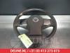 Left airbag (steering wheel) from a Nissan Navara (D40), 2005 2.5 dCi 16V 4x4, Pickup, Diesel, 2.463cc, 128kW (174pk), 4x4, YD25DDTI, 2005-07 / 2010-07, D40 2006