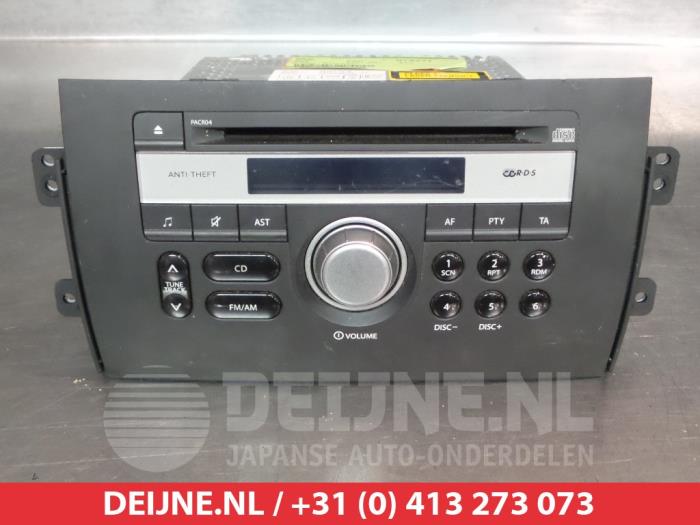Radio de un Suzuki SX4 (EY/GY) 1.6 16V VVT Comfort,Exclusive Autom. 2007
