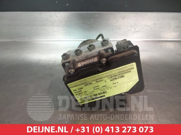 Usagé Bloc ABS Nissan Almera (N16) 1.5 16V Prix € 50,00 Règlement à la marge proposé par V.Deijne Jap.Auto-onderdelen BV