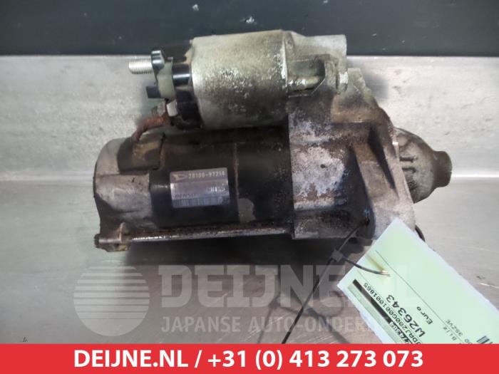 Gebrauchte Anlasser Daihatsu Terios (J2) 1.5 16V DVVT 4x2 Preis € 35,00 Margenregelung angeboten von V.Deijne Jap.Auto-onderdelen BV