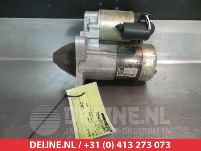 Usados Motor de arranque Mazda MPV (LW19/69) 2.0 16V Precio € 30,00 Norma de margen ofrecido por V.Deijne Jap.Auto-onderdelen BV
