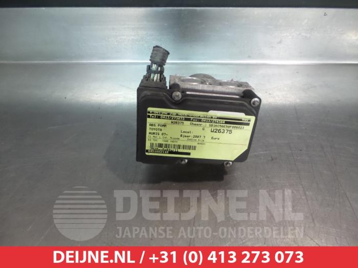Gebrauchte ABS Pumpe Toyota Auris (E15) 1.4 D-4D-F 16V Preis € 100,00 Margenregelung angeboten von V.Deijne Jap.Auto-onderdelen BV