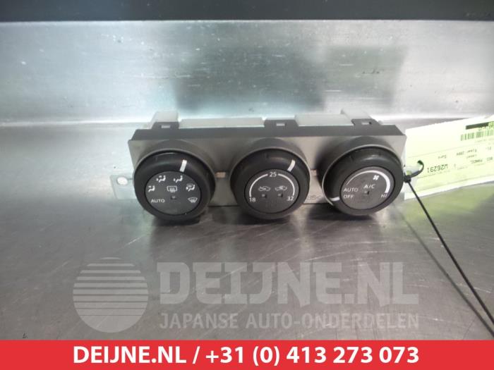 Begagnade Värmekontrollpanel Nissan X-Trail (T30) 2.2 dCi 16V 4x4 Pris € 25,00 Marginaltabell erbjuds av V.Deijne Jap.Auto-onderdelen BV