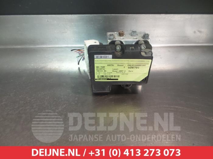 Begagnade ABS-pump Daihatsu Trevis 1.0 12V DVVT Pris € 25,00 Marginaltabell erbjuds av V.Deijne Jap.Auto-onderdelen BV