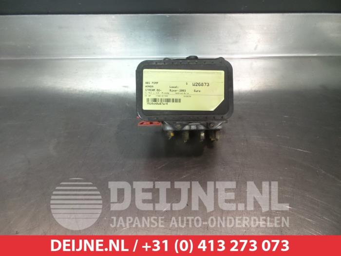 Używane Pompa ABS Honda Stream I (RN) 1.7 16V VTEC Cena € 25,00 Procedura marży oferowane przez V.Deijne Jap.Auto-onderdelen BV