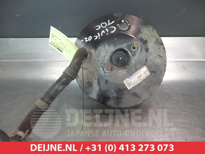 Usados Servofreno Honda Civic Precio € 50,00 Norma de margen ofrecido por V.Deijne Jap.Auto-onderdelen BV