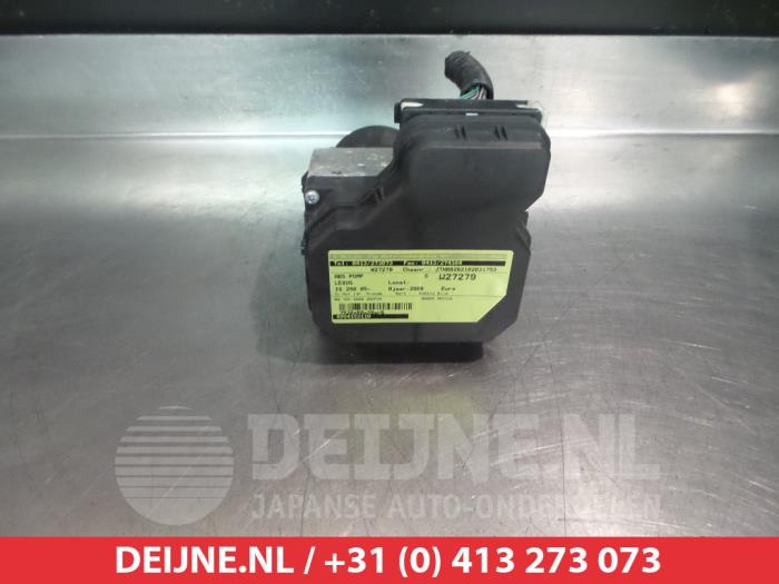 Begagnade ABS-pump Lexus IS (E2) 220d 16V Pris € 35,00 Marginaltabell erbjuds av V.Deijne Jap.Auto-onderdelen BV