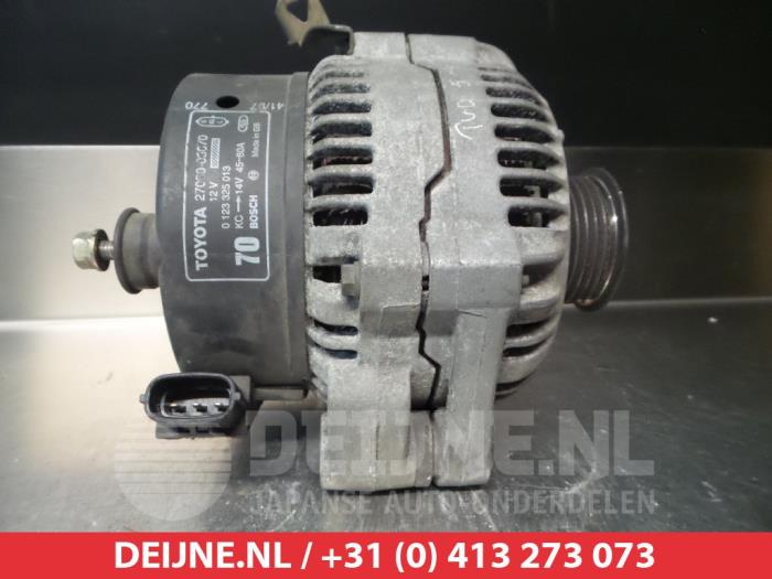 Begagnade Dynamo Toyota Avensis Pris € 25,00 Marginaltabell erbjuds av V.Deijne Jap.Auto-onderdelen BV