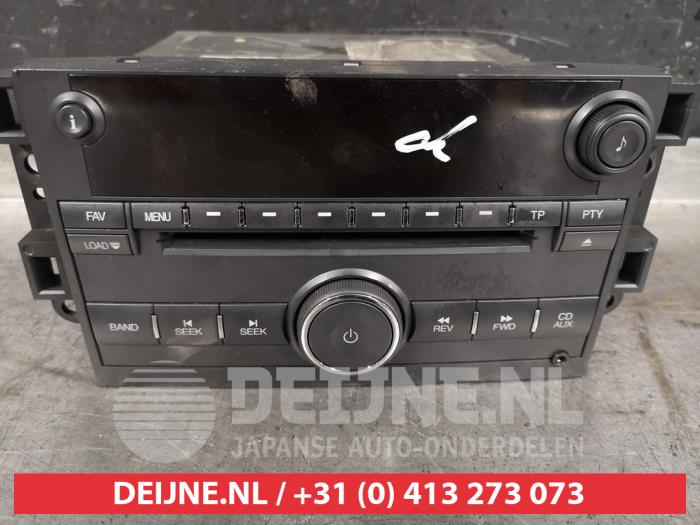 Używane Radio Chevrolet Epica 2.5 24V Cena € 35,00 Procedura marży oferowane przez V.Deijne Jap.Auto-onderdelen BV