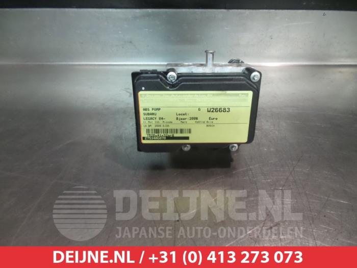 Begagnade ABS-pump Subaru Legacy Touring Wagon (BP) 2.5 16V Pris € 35,00 Marginaltabell erbjuds av V.Deijne Jap.Auto-onderdelen BV