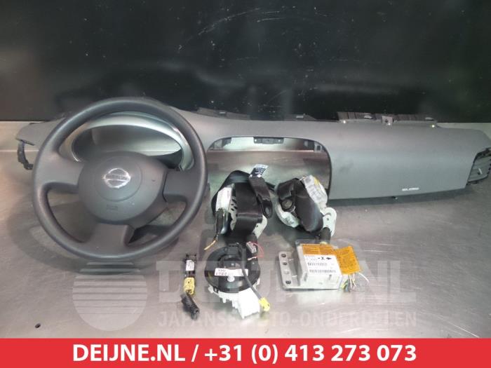 Airbag set+module Nissan Micra 1.2 16V 28556BC400
