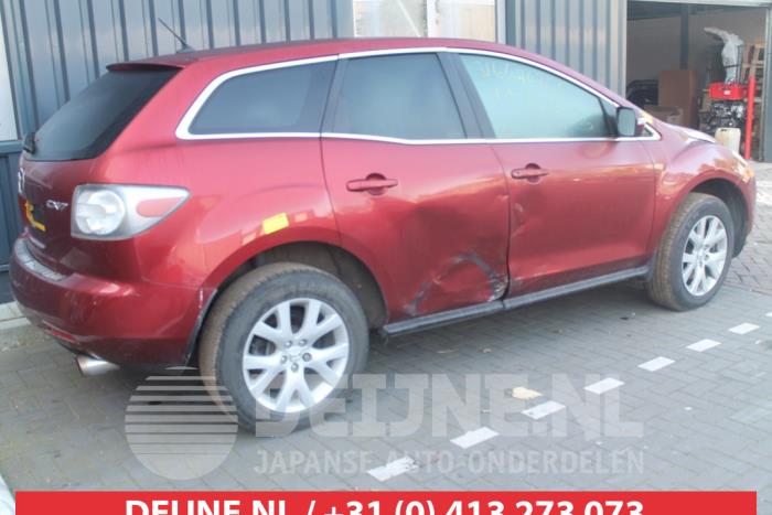 Używane Tylna klapa Mazda CX-7 2.3 MZR DISI Turbo 16V Cena € 150,00 Procedura marży oferowane przez V.Deijne Jap.Auto-onderdelen BV