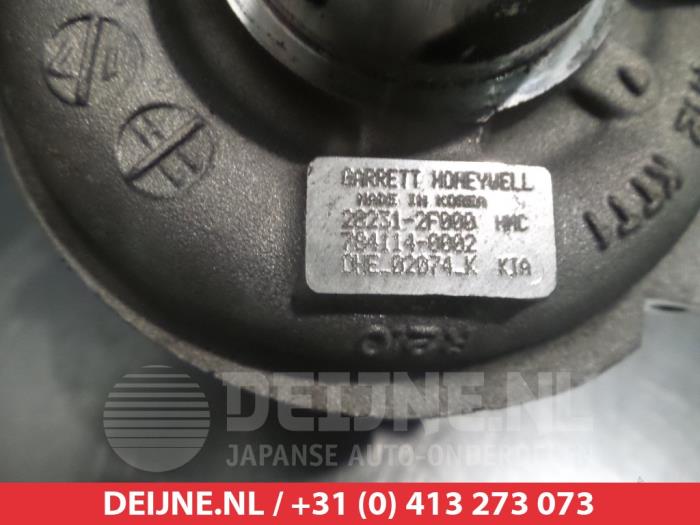 Usagé Turbo Hyundai IX35 Prix € 250,00 Règlement à la marge proposé par V.Deijne Jap.Auto-onderdelen BV