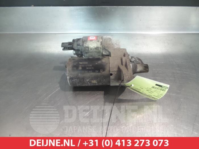 Gebrauchte Anlasser Toyota Auris (E15) 1.6 Dual VVT-i 16V Preis € 30,00 Margenregelung angeboten von V.Deijne Jap.Auto-onderdelen BV