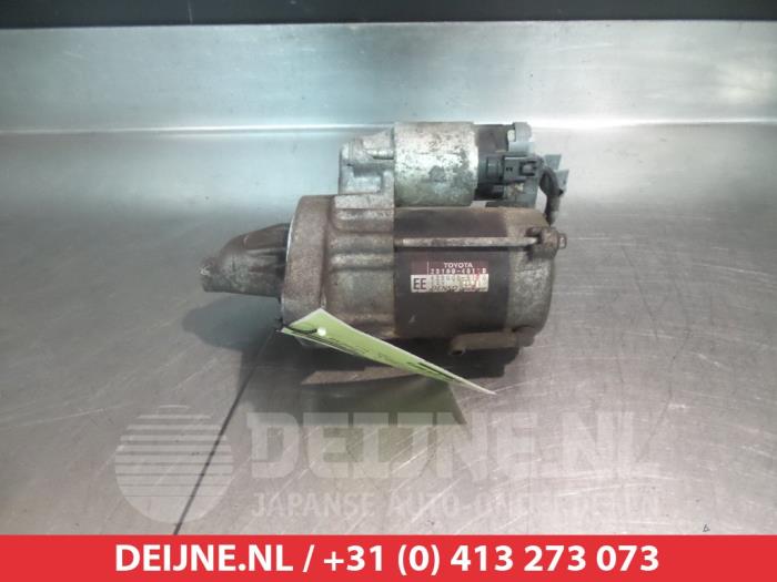 Begagnade Startmotor Toyota iQ 1.0 12V VVT-i Pris € 25,00 Marginaltabell erbjuds av V.Deijne Jap.Auto-onderdelen BV