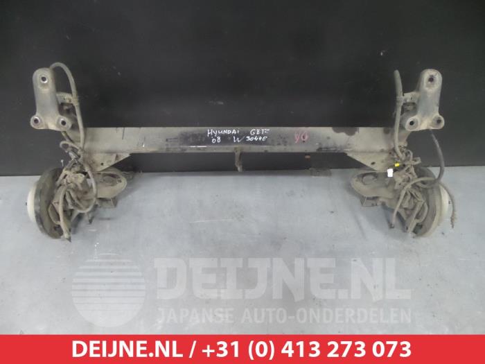 Gebrauchte Hinterachse Vorderradantrieb Hyundai Getz 1.5 CRDi 16V Preis € 100,00 Margenregelung angeboten von V.Deijne Jap.Auto-onderdelen BV