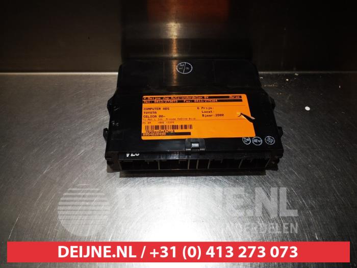 Begagnade ABS-dator Toyota Celica (ZZT230/231) 1.8i 16V Pris € 50,00 Marginaltabell erbjuds av V.Deijne Jap.Auto-onderdelen BV