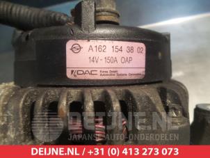 Dynamo d'un SsangYong Rodius 2.7 270 Xdi 20V 4x2 2006