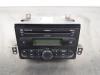 Radio CD player from a Nissan Note (E11), 2006 / 2013 1.4 16V, MPV, Petrol, 1.386cc, 65kW (88pk), FWD, CR14DE, 2006-03 / 2012-06, E11AA 2006