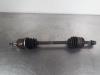 Front drive shaft, left from a Hyundai Accent, 2005 / 2010 1.4i 16V, Hatchback, Petrol, 1.399cc, 71kW (97pk), FWD, G4EE, 2005-11 / 2010-02, CL3.A 2007