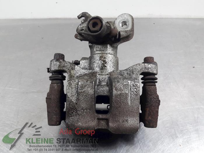 Rear brake calliper, left from a Mazda 6 Sportbreak (GY19/89) 2.0i 16V 2003