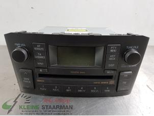 Used Radio CD player Toyota Avensis (T25/B1B) 1.6 16V VVT-i Price on request offered by Kleine Staarman B.V. Autodemontage