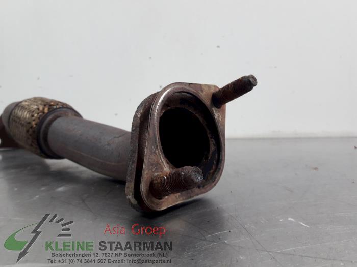 Exhaust front section from a Kia Rio III (UB) 1.2 CVVT 16V 2012