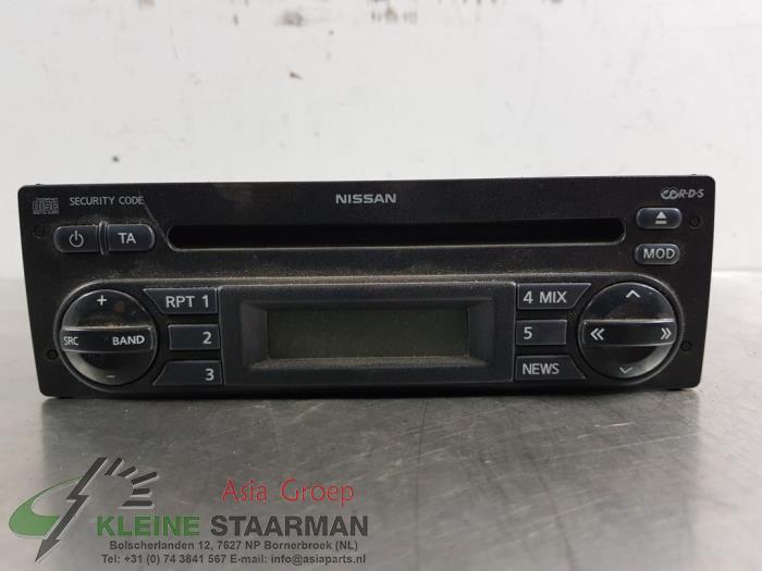 Radio CD player Nissan Note 1.4