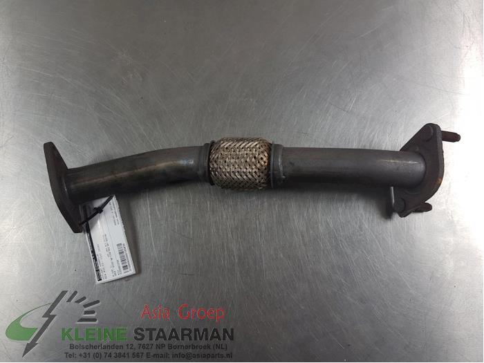 Exhaust front section from a Kia Rio III (UB) 1.2 CVVT 16V 2014