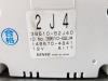Heater control panel from a Suzuki Swift (ZA/ZC/ZD1/2/3/9) 1.3 VVT 16V 2010