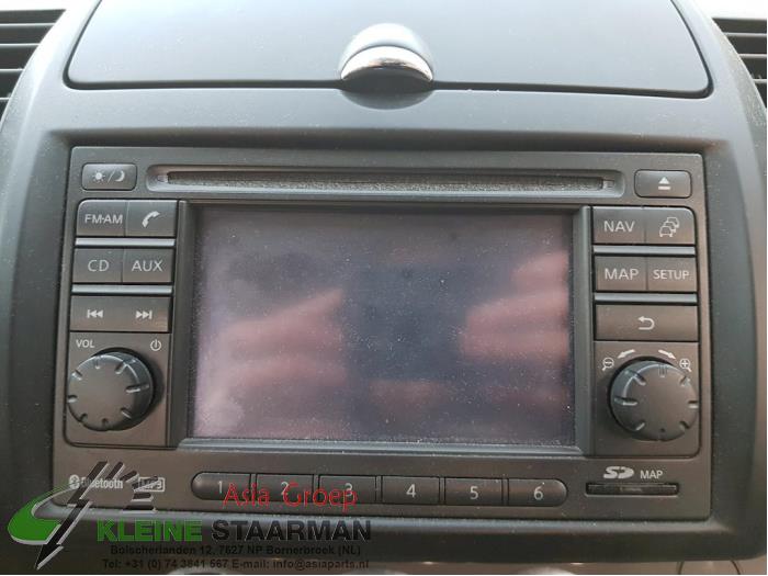 Navigation System van een Nissan Note (E11) 1.4 16V 2010