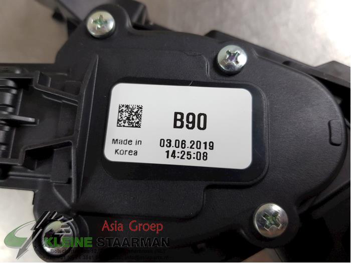 Gaspedalposition Sensor van een Hyundai i20 (GBB) 1.0 T-GDI 100 12V 2020