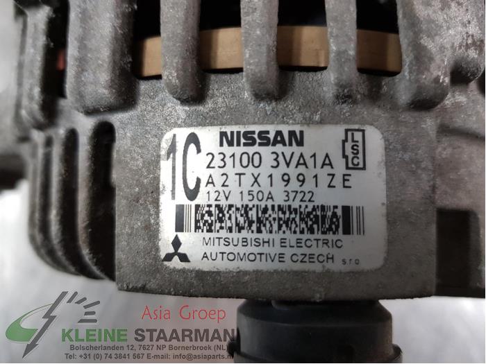 Pradnica z Nissan Note (E12) 1.2 68 2013