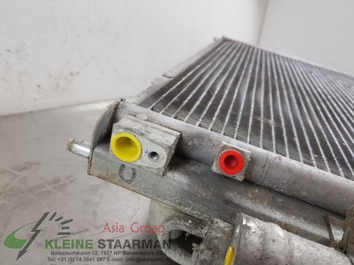Air conditioning radiator from a Nissan Note (E11) 1.6 16V 2006