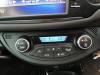 Heater control panel from a Toyota Yaris III (P13) 1.5 16V Hybrid 2020