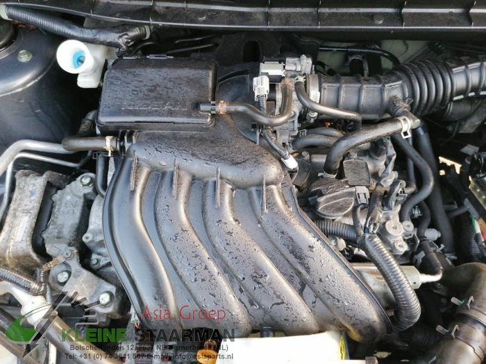Motor de un Nissan Juke (F15) 1.6 16V 2013