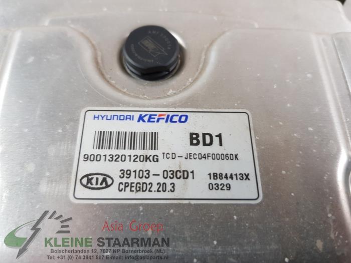 Cerradura de contacto y ordenador de un Kia Ceed (CDB5/CDBB) 1.4 T-GDI 16V 2019