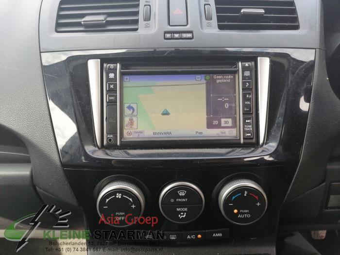 Système navigation d'un Mazda 5 (CWA9) 1.6 CITD 16V 2012