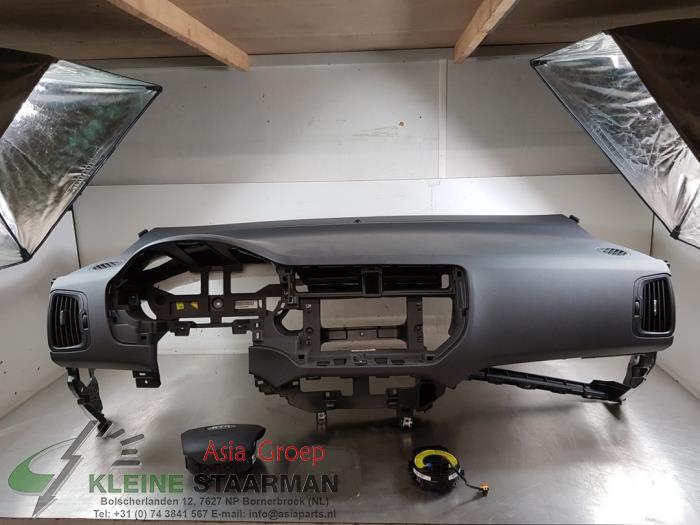 Airbag Set+Modul van een Kia Rio III (UB) 1.2 CVVT 16V 2012